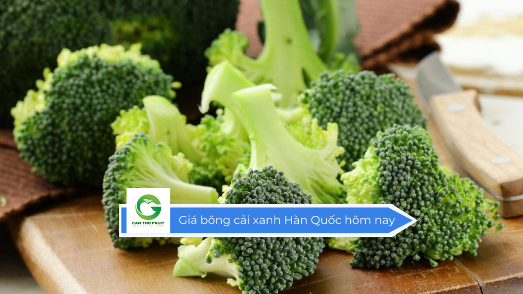 Giá bông cải xanh Hàn Quốc hôm nay