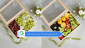 Giỏ trái cây cao cấp biếu sếp tinh tế