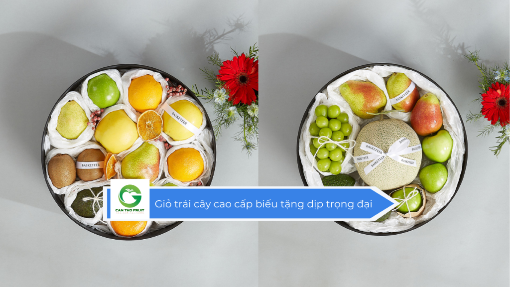 Giỏ trái cây cao cấp biếu tặng dịp trọng đại