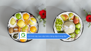 Giỏ trái cây cao cấp biếu tặng dịp trọng đại