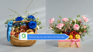 Giỏ trái cây cao cấp dành cho lãnh đạo