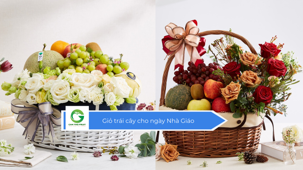Giỏ trái cây cho ngày Nhà Giáo
