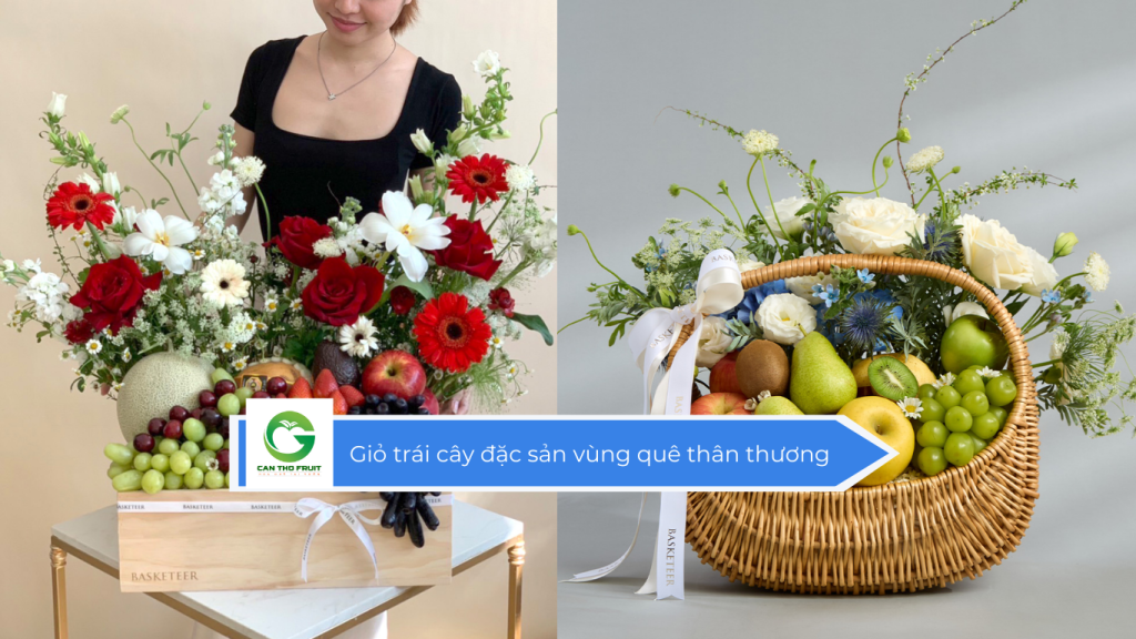Giỏ trái cây đặc sản vùng quê thân thương
