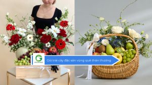 Giỏ trái cây đặc sản vùng quê thân thương