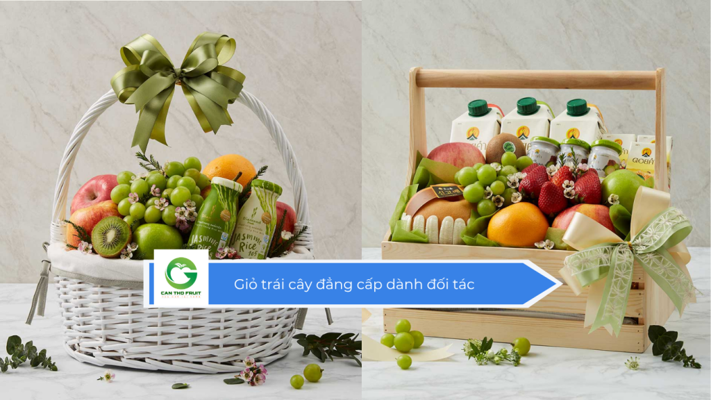 Giỏ trái cây đẳng cấp dành đối tác