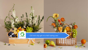 Giỏ trái cây giá rẻ chất lượng cao