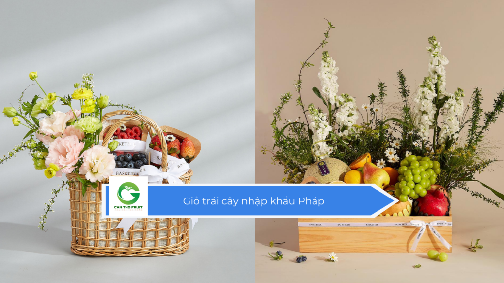 Giỏ trái cây nhập khẩu Pháp