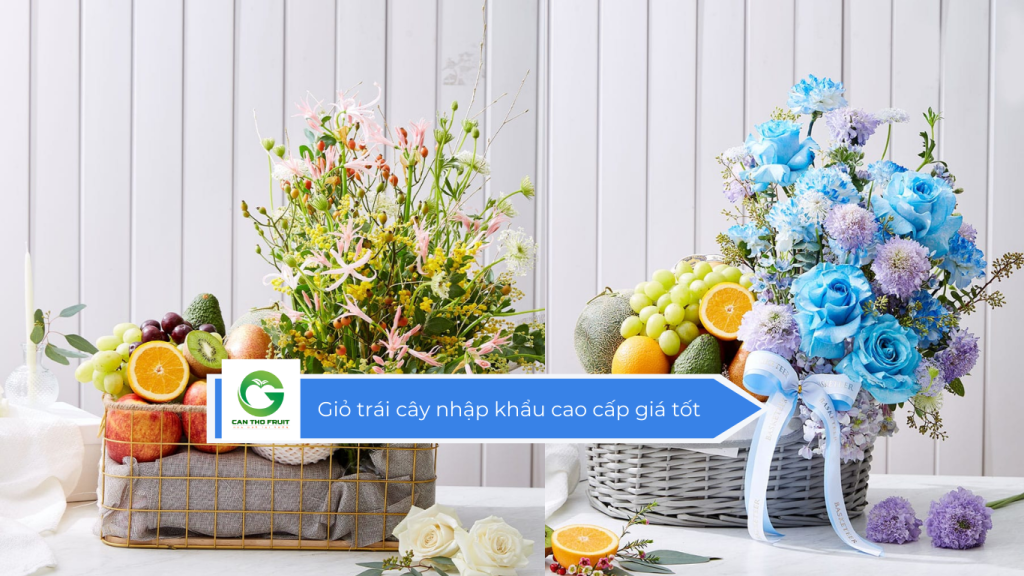 Giỏ trái cây nhập khẩu cao cấp giá tốt