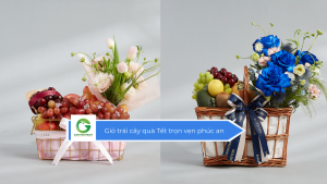 Giỏ trái cây quà Tết trọn vẹn phúc an