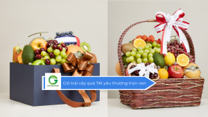 Giỏ trái cây quà Tết yêu thương trọn vẹn