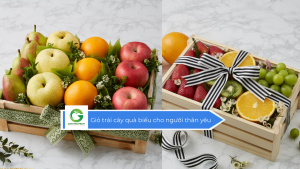 Giỏ trái cây quà biếu cho người thân yêu