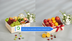Giỏ trái cây quà biếu khách hàng tri ân
