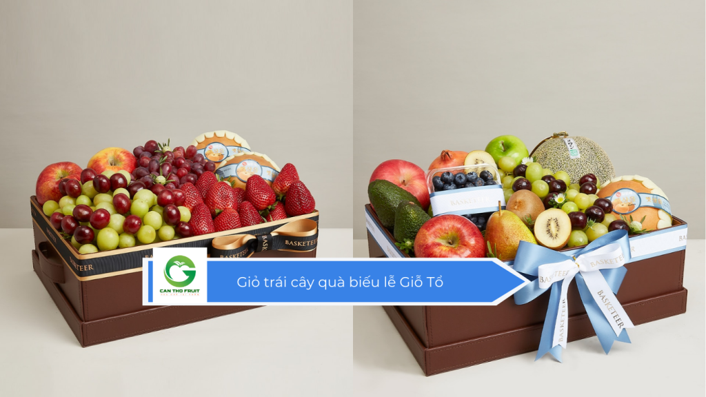 Giỏ trái cây quà biếu lễ Giỗ Tổ
