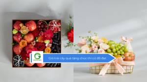 Giỏ trái cây quà tặng chúc thi cử đỗ đạt