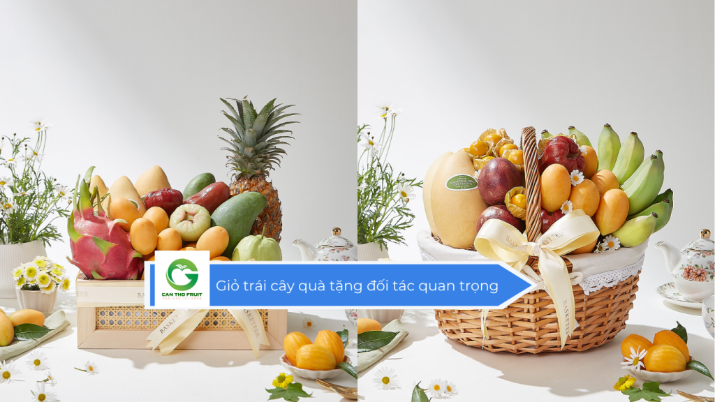 Giỏ trái cây quà tặng đối tác quan trọng