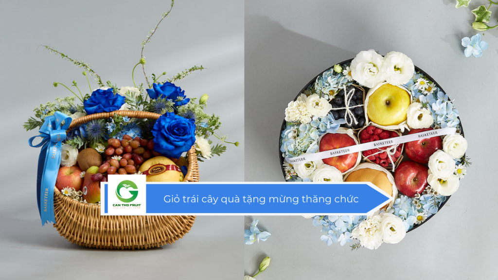 Giỏ trái cây quà tặng mừng thăng chức