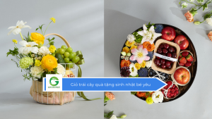 Giỏ trái cây quà tặng sinh nhật bé yêu